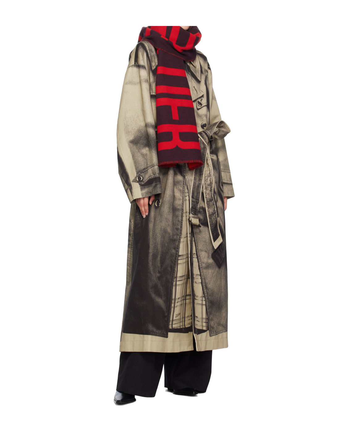 Jean Paul Gaultier Logo-print Scarf