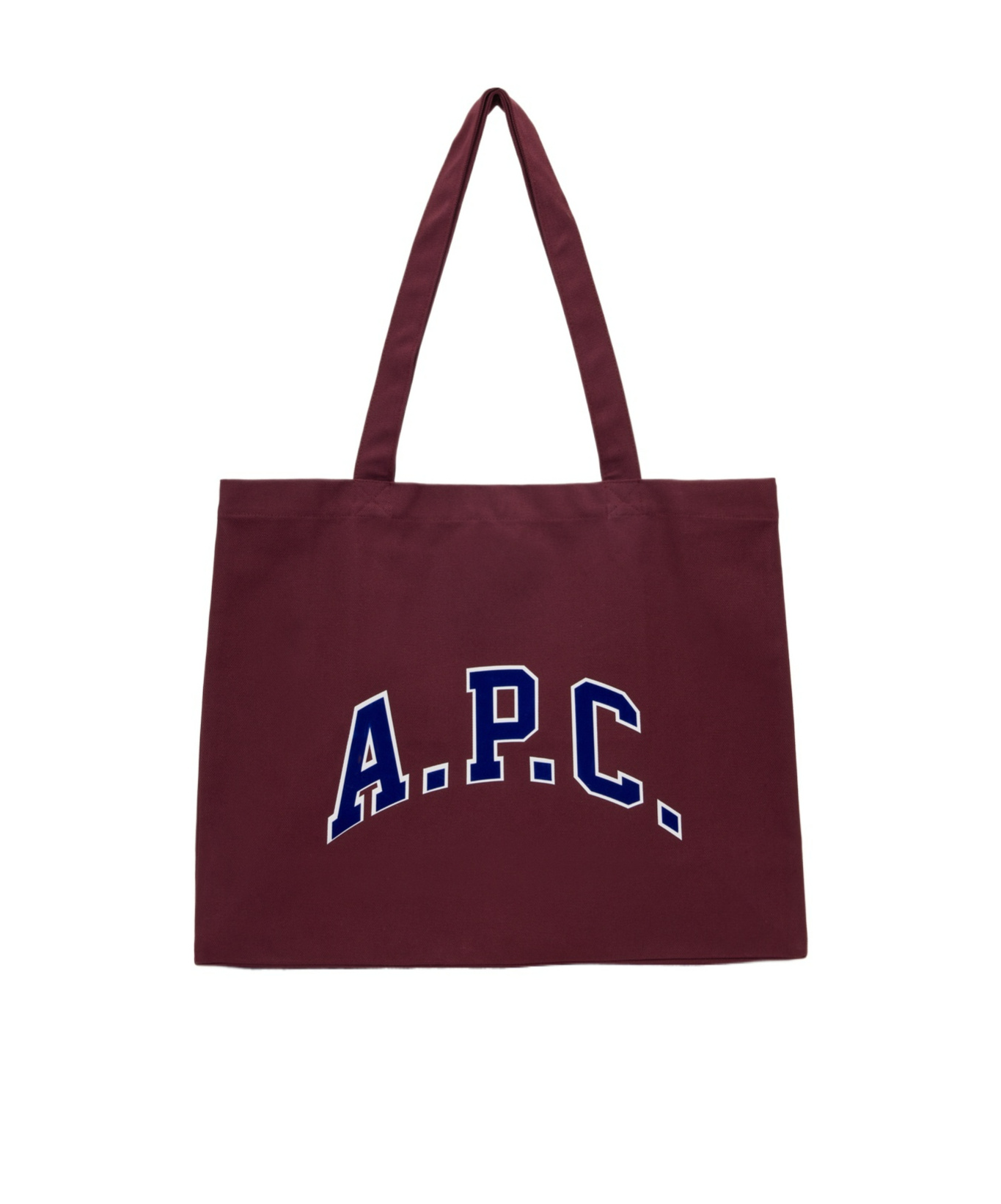 Apc Burgundy Shopping Diane University Tote In Red