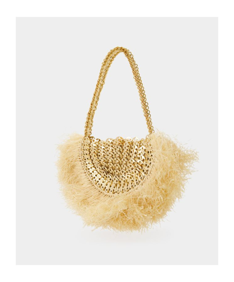 Rabanne Iconic 1969 Shoulde Rbag In Nude
