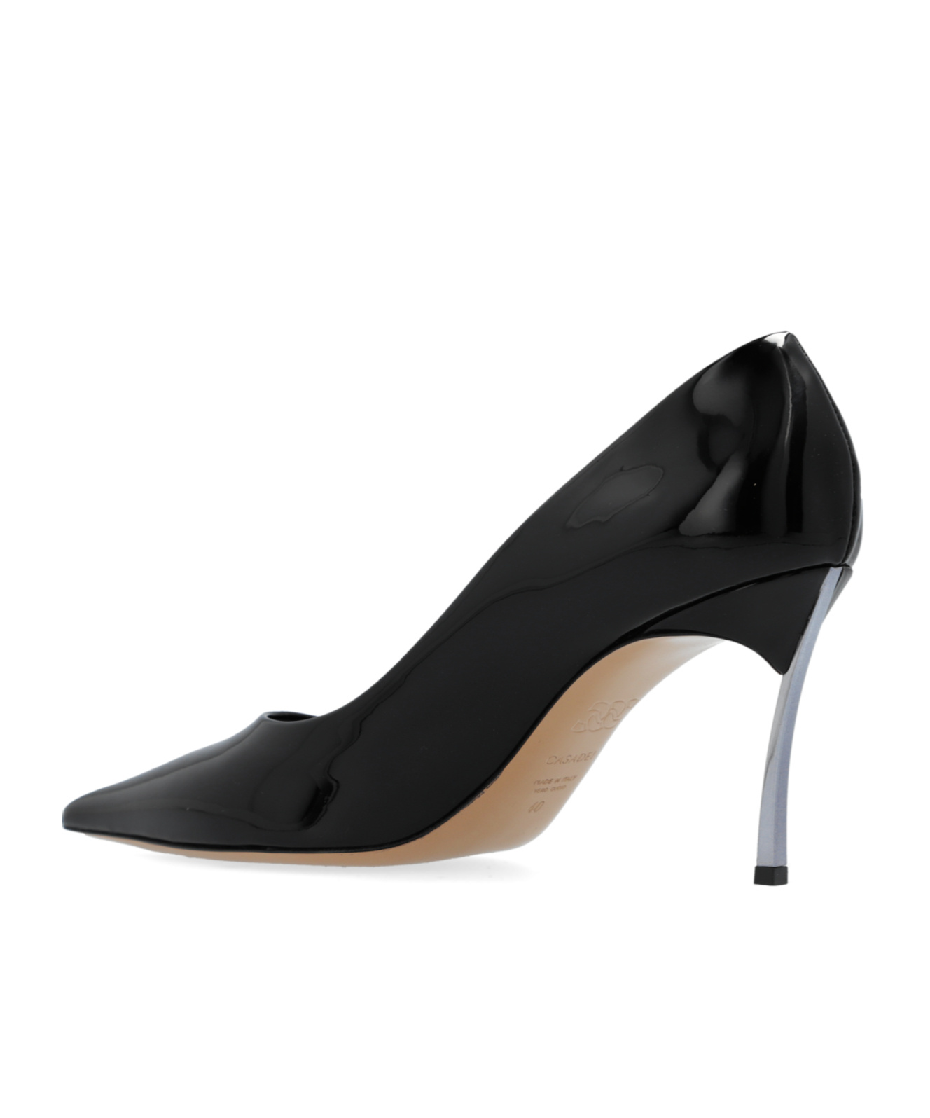 Casadei Tiffany Leather Pumps In Black