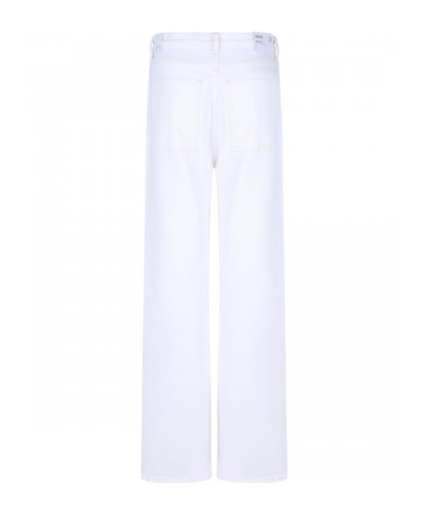 Agolde Straight Jeans In White