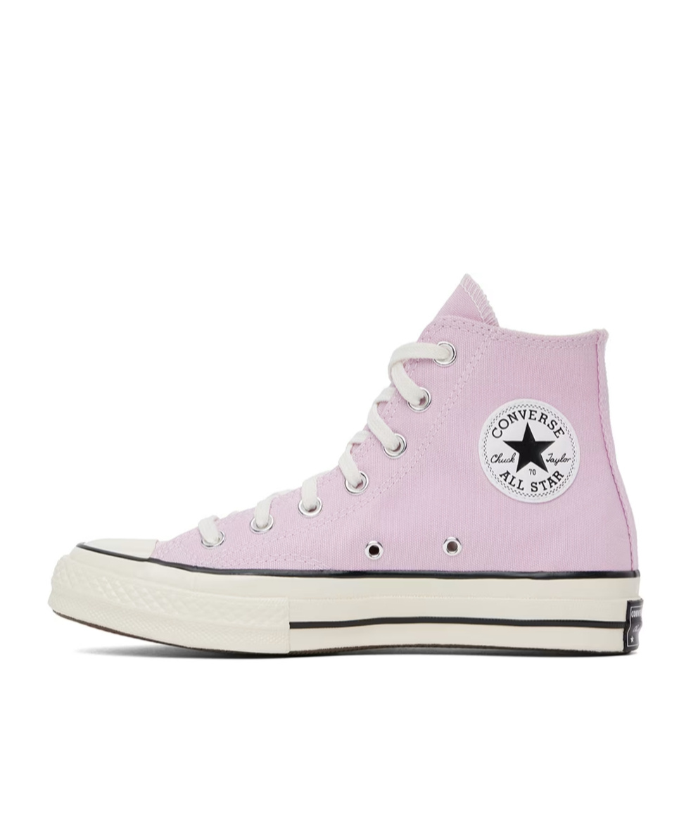 Converse All Star Chuck Taylor 70 Canvas High-top Sneakers In Pink
