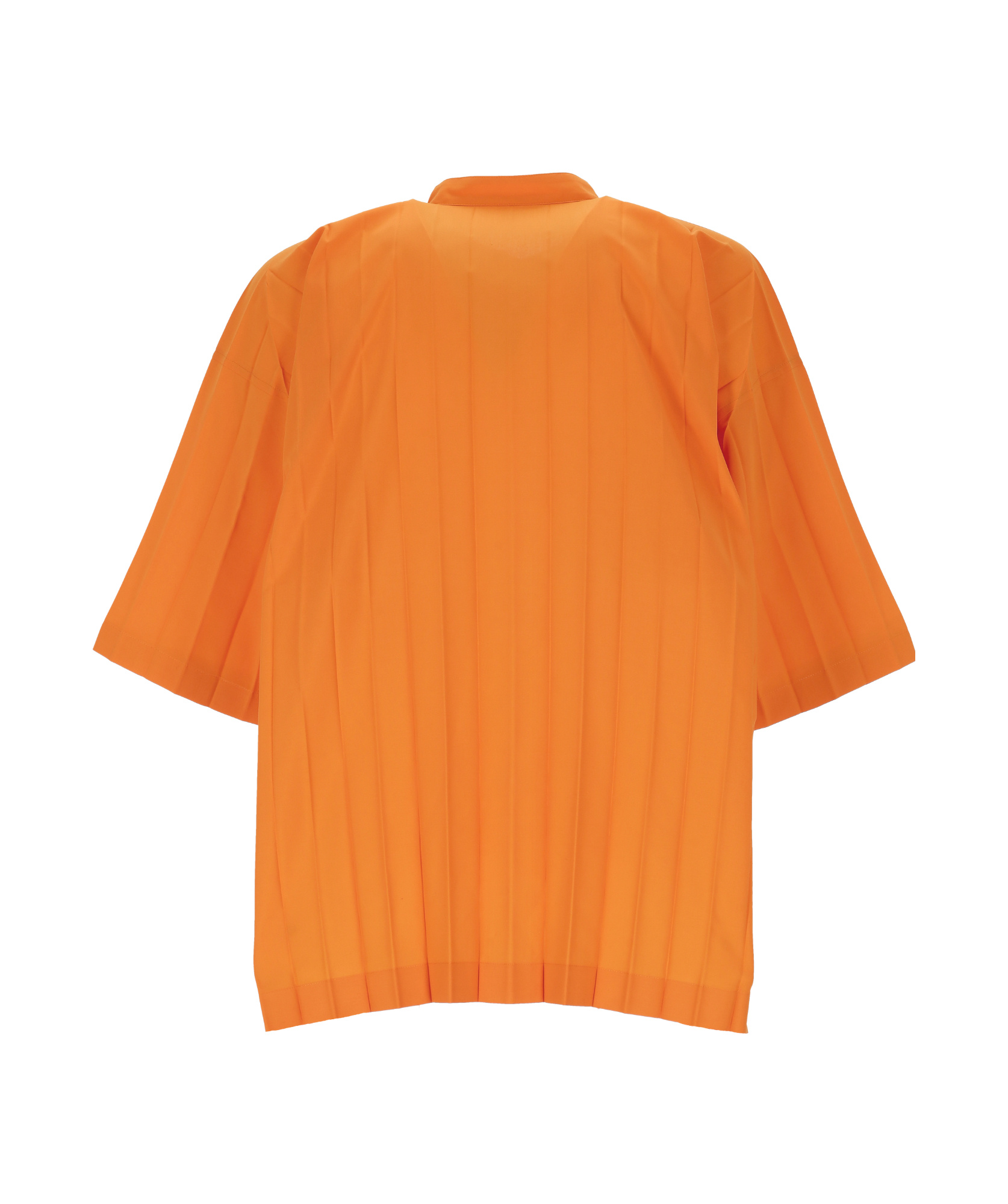 Issey Miyake Edge Shirt In Orange