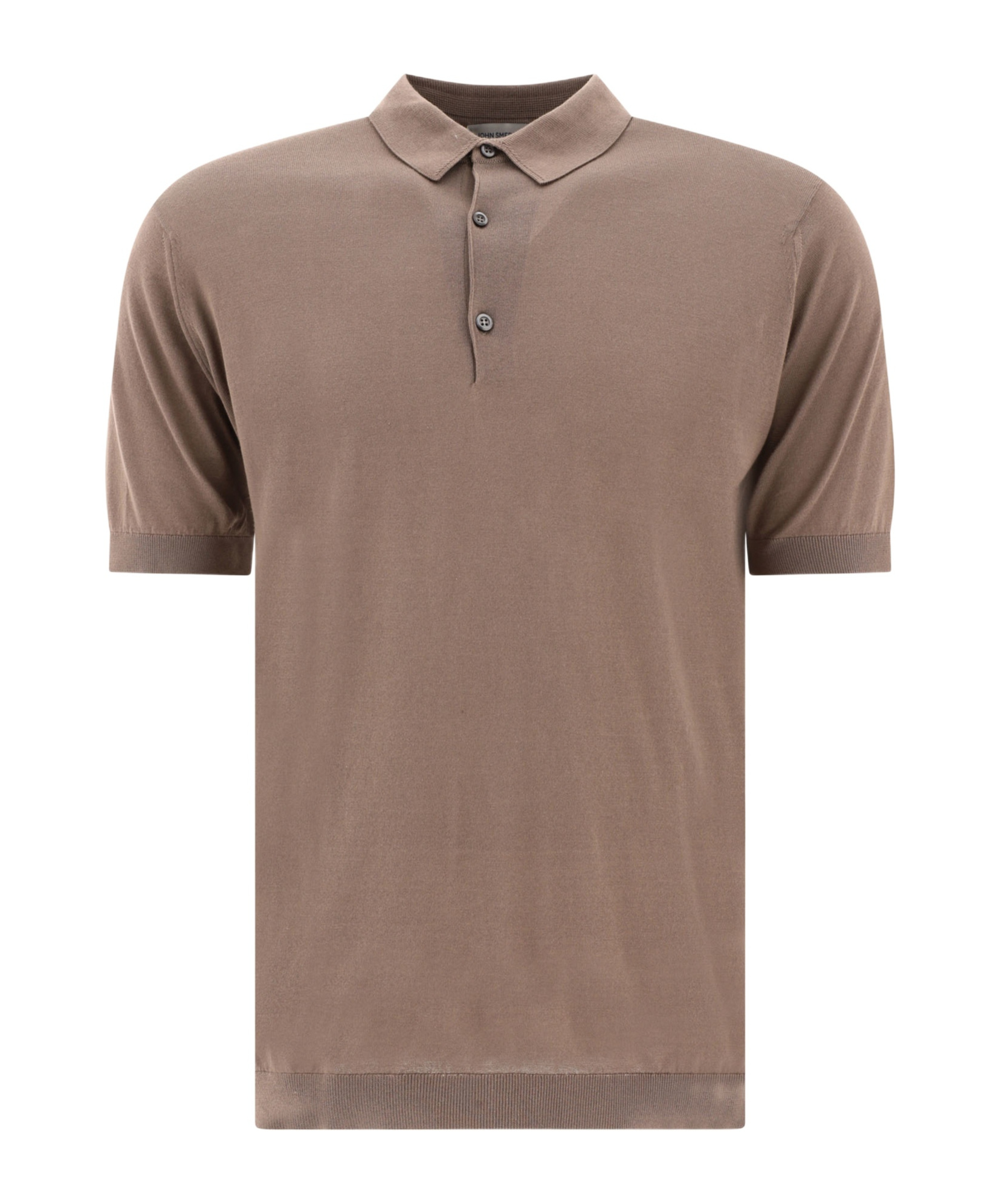 John Smedley Short-sleeved T-shirt In Brown