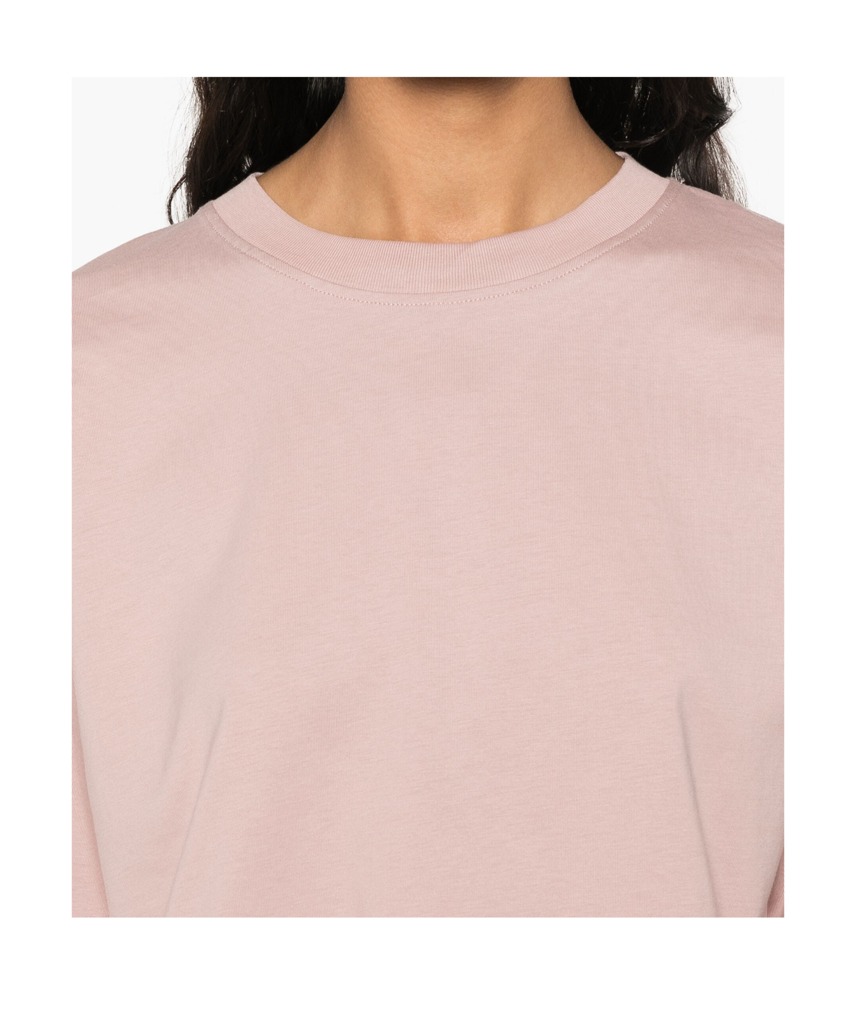 Loulou Studio Gupo Cropped T-shirt In Pink