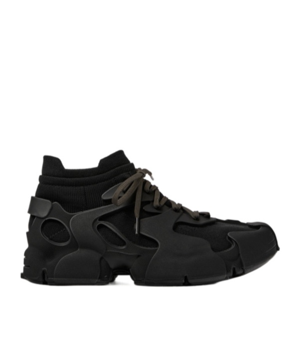 Camper Round-head Sneakers In Black