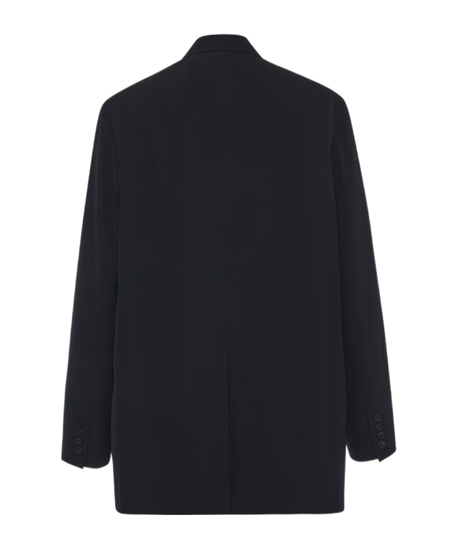 The Row Single-breasted Blazer In Black