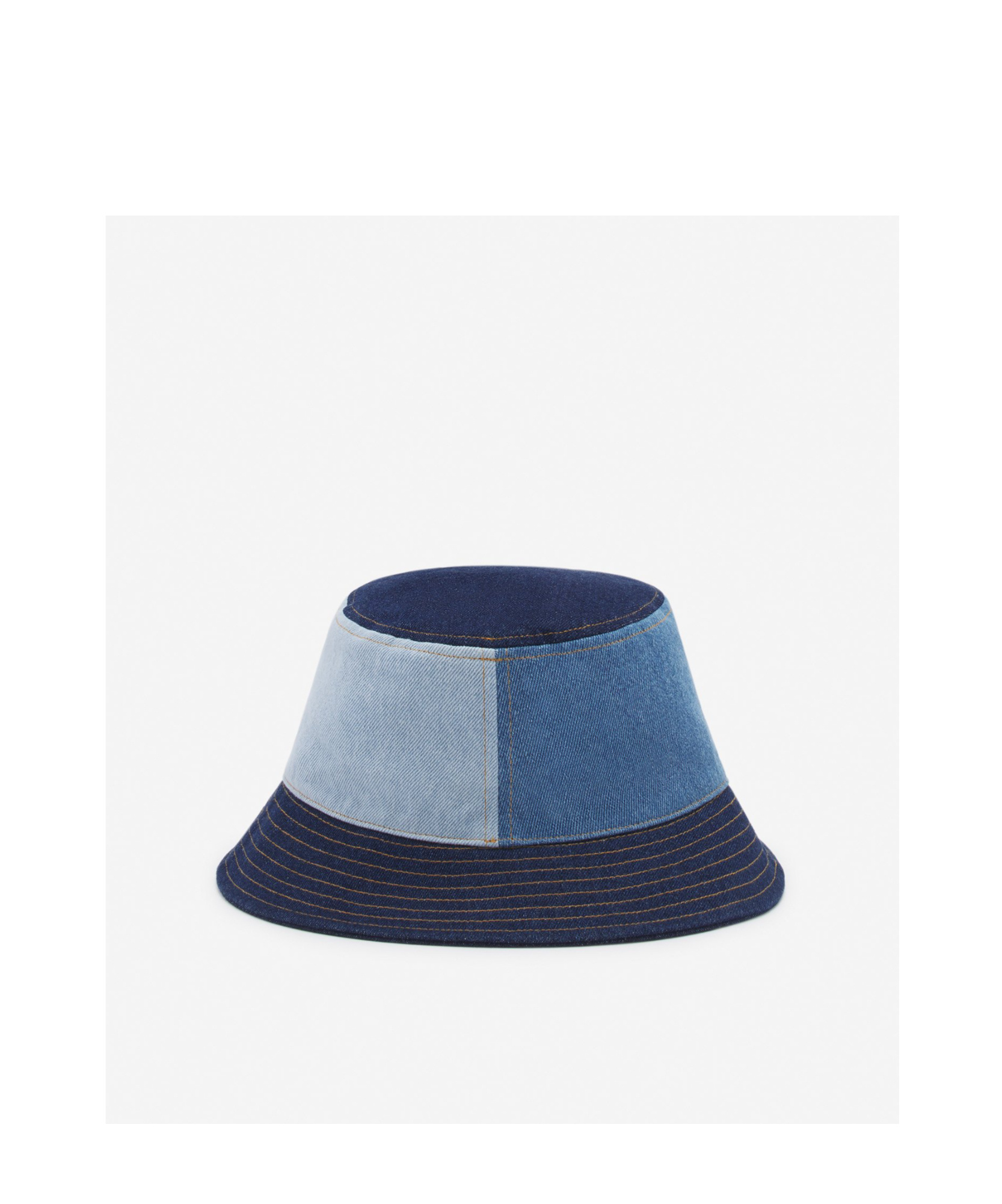Maison Kitsuné Maison Kitsune Denim Bucket Hat In Blue