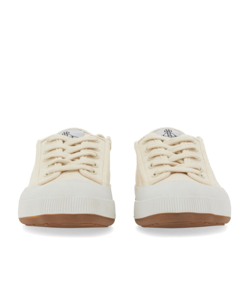 Vivienne Westwood Logo-print Low-top Sneakers In Nude