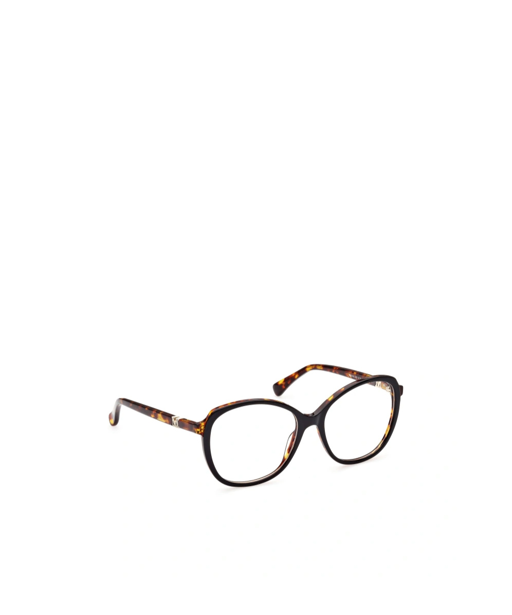 Max Mara Logo Flat Mirror In Black