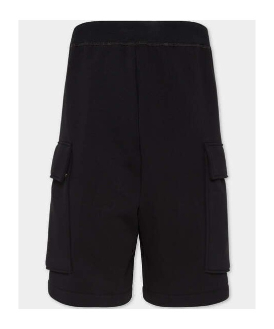Dsquared2 Dsquared Men Cargo Bermuda Shorts "balloon" In Black
