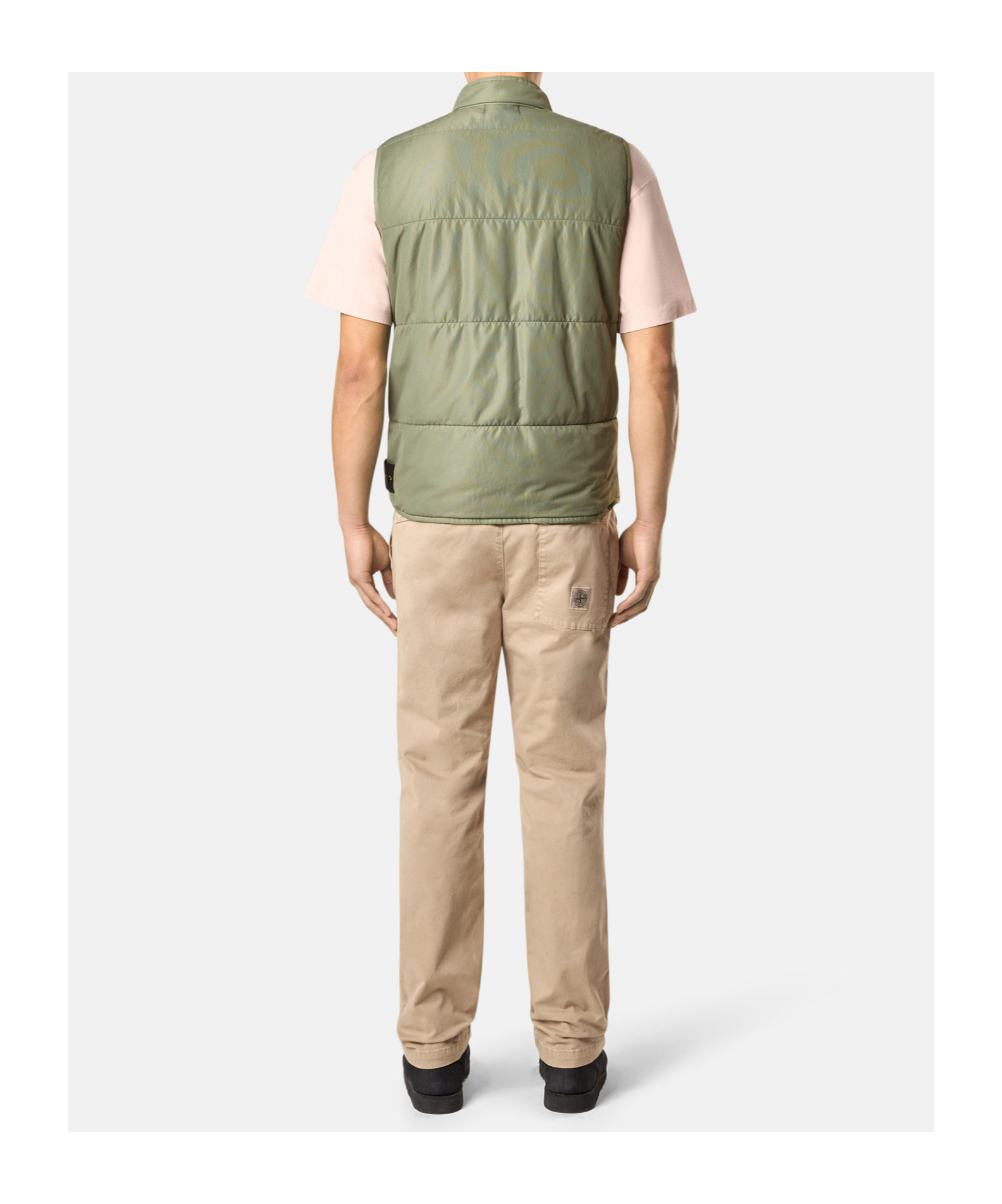 Stone Island G100012 Run-proof Nylon Mesh-tc In Green