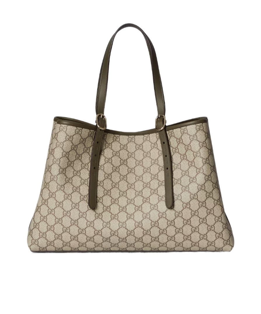 Gucci Gg Emblem Large Shopper In Multi