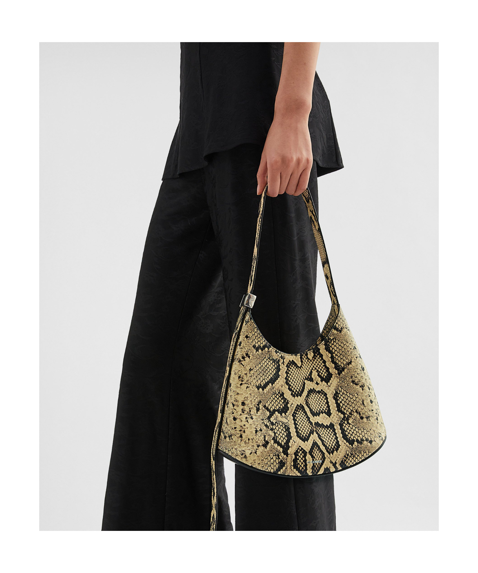Jil Sander Small Eldorado Shoulder Bag In Jay