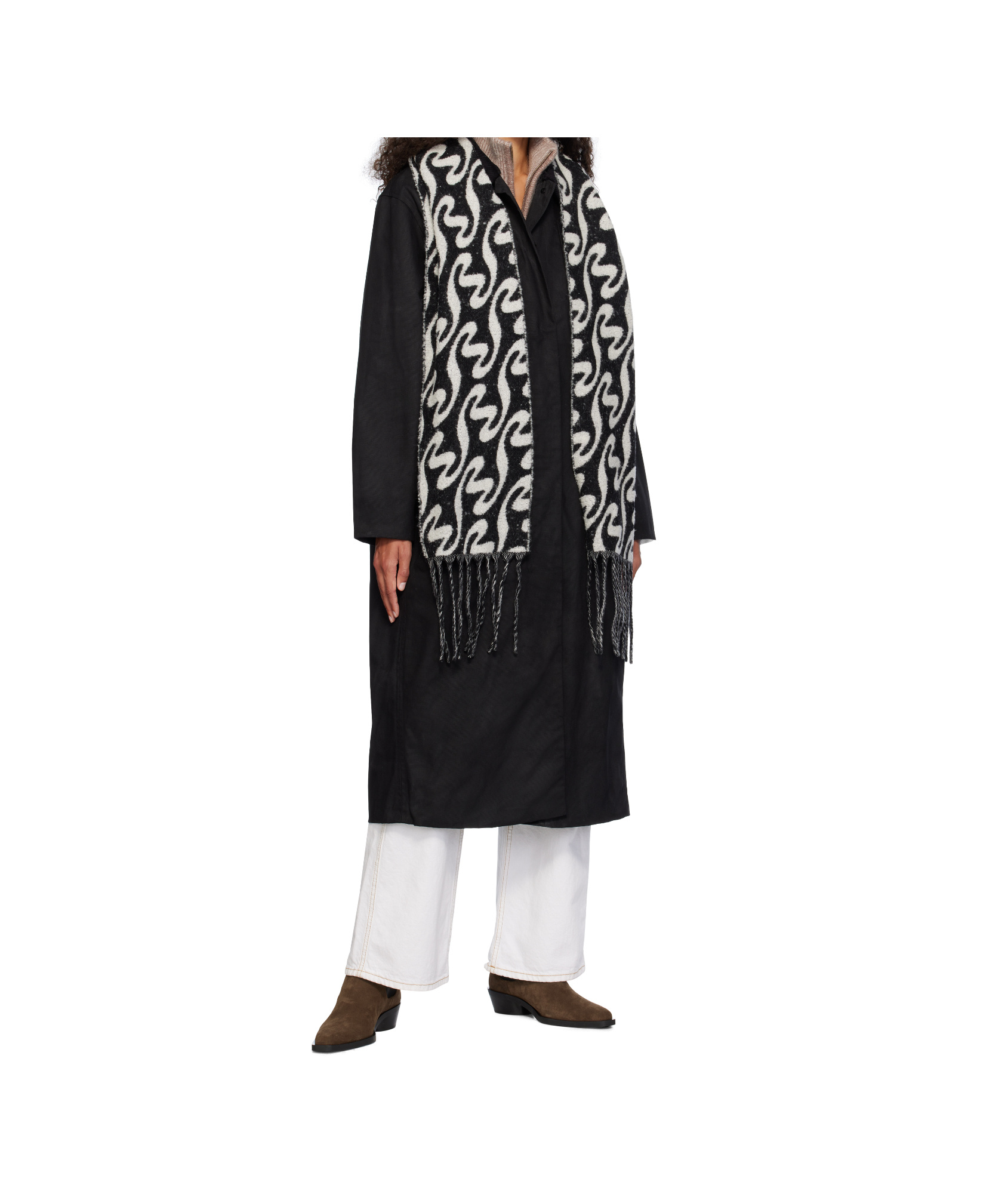 Holzweiler Bambino Xs Scarf In Black