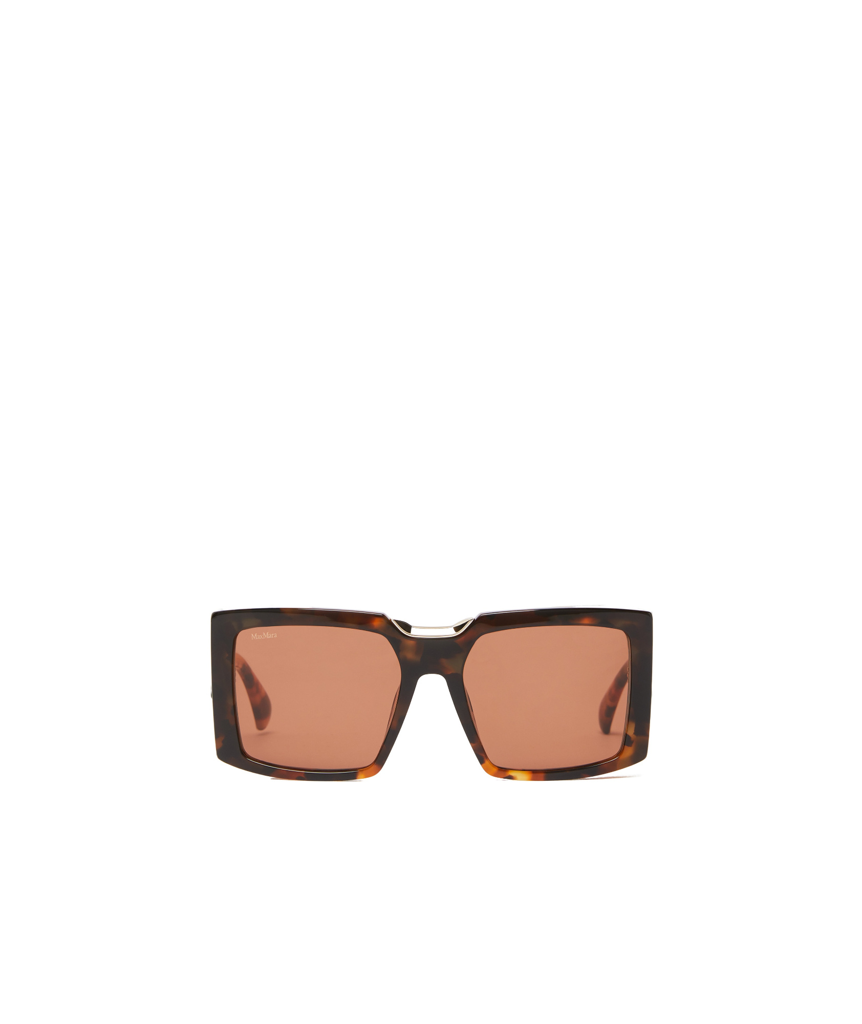 Max Mara Square Sunglasses In Nude