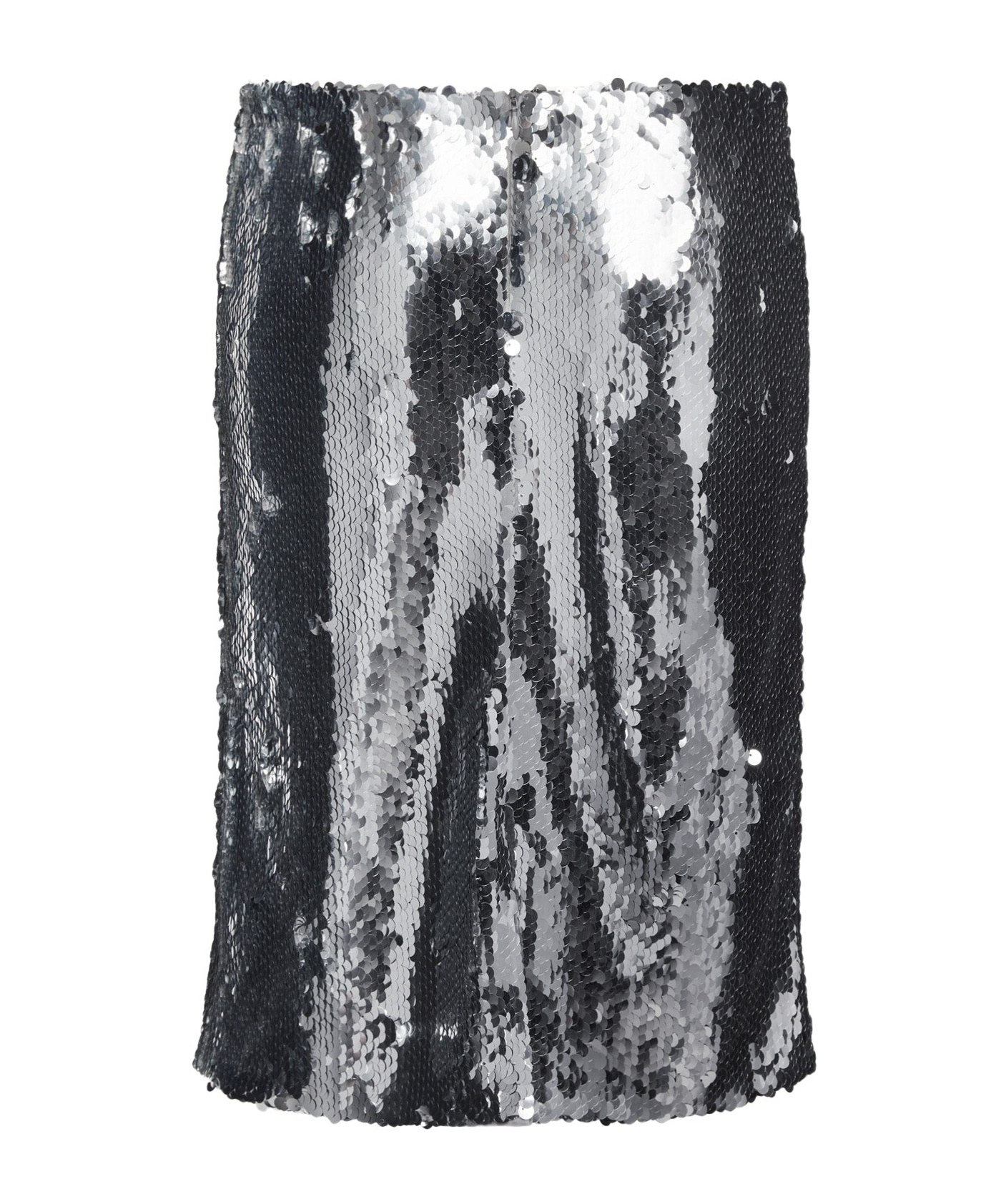 Magda Butrym Sequined Skirt In Gray