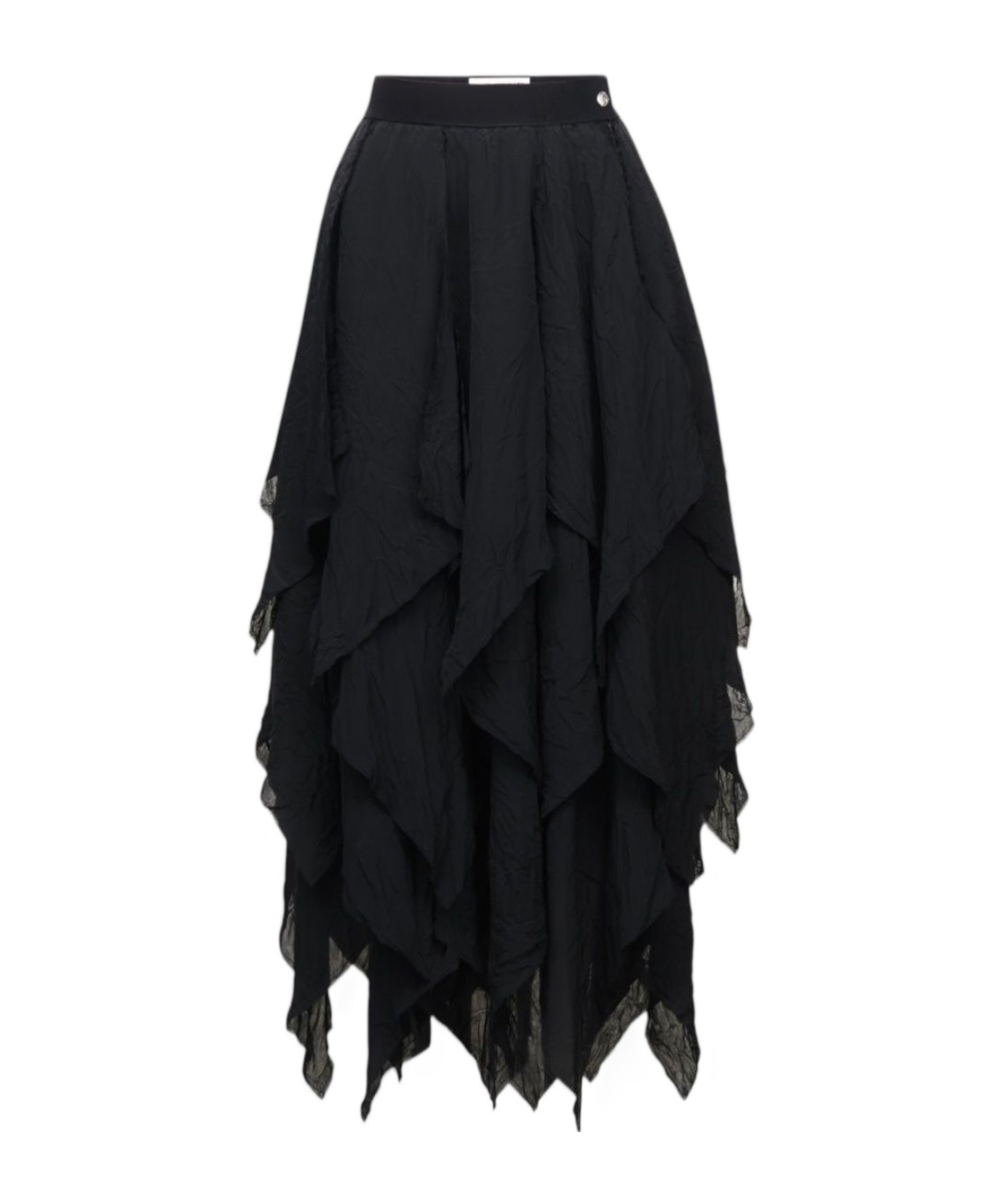 Loewe Solid Color Midi Skirt In Blue