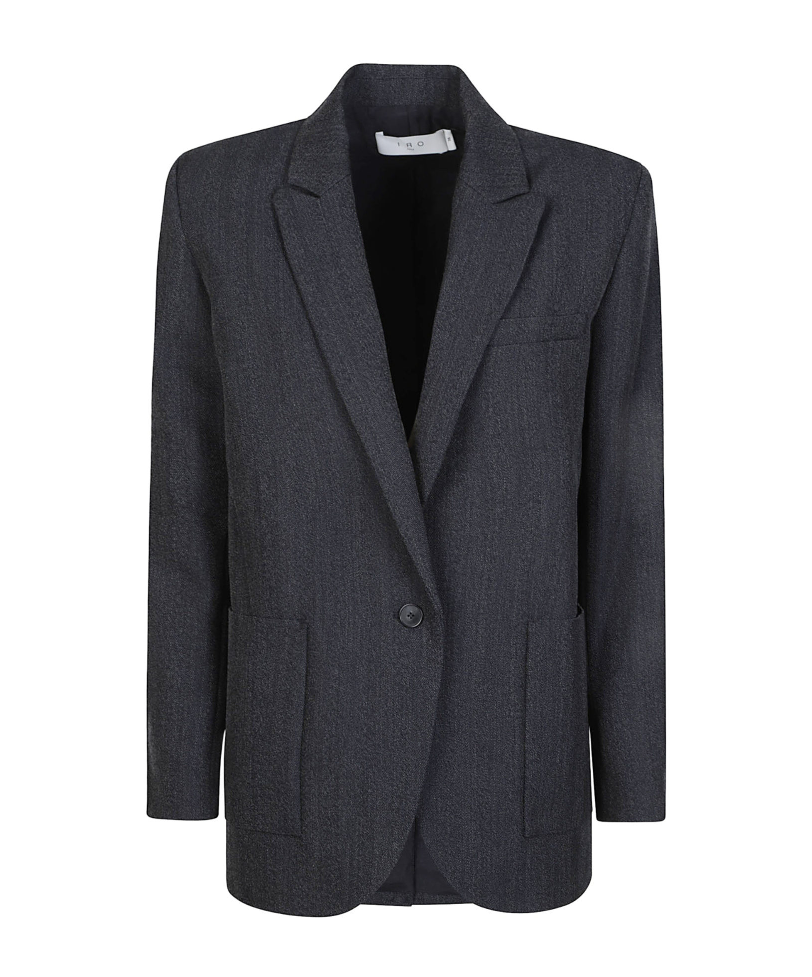 Iro Bonna Single Breasted Jacket In Gray