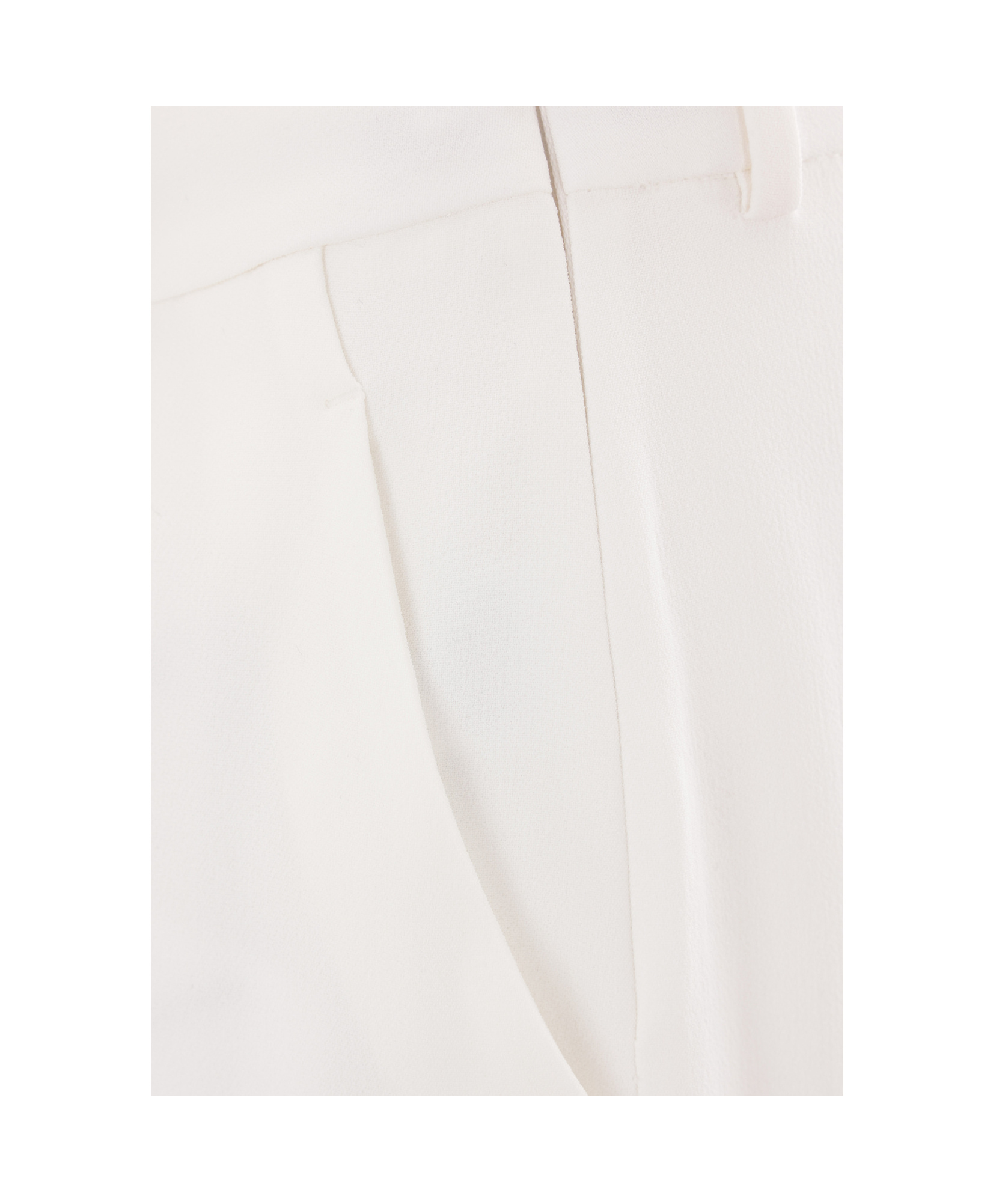 Ermanno Scervino Straight-leg Trousers With Structured Waistband In Neutral
