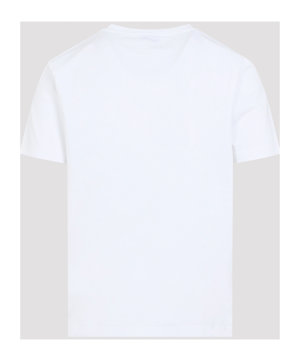 Off-white Arrow Print Slim Fit Cotton T-shirt In White