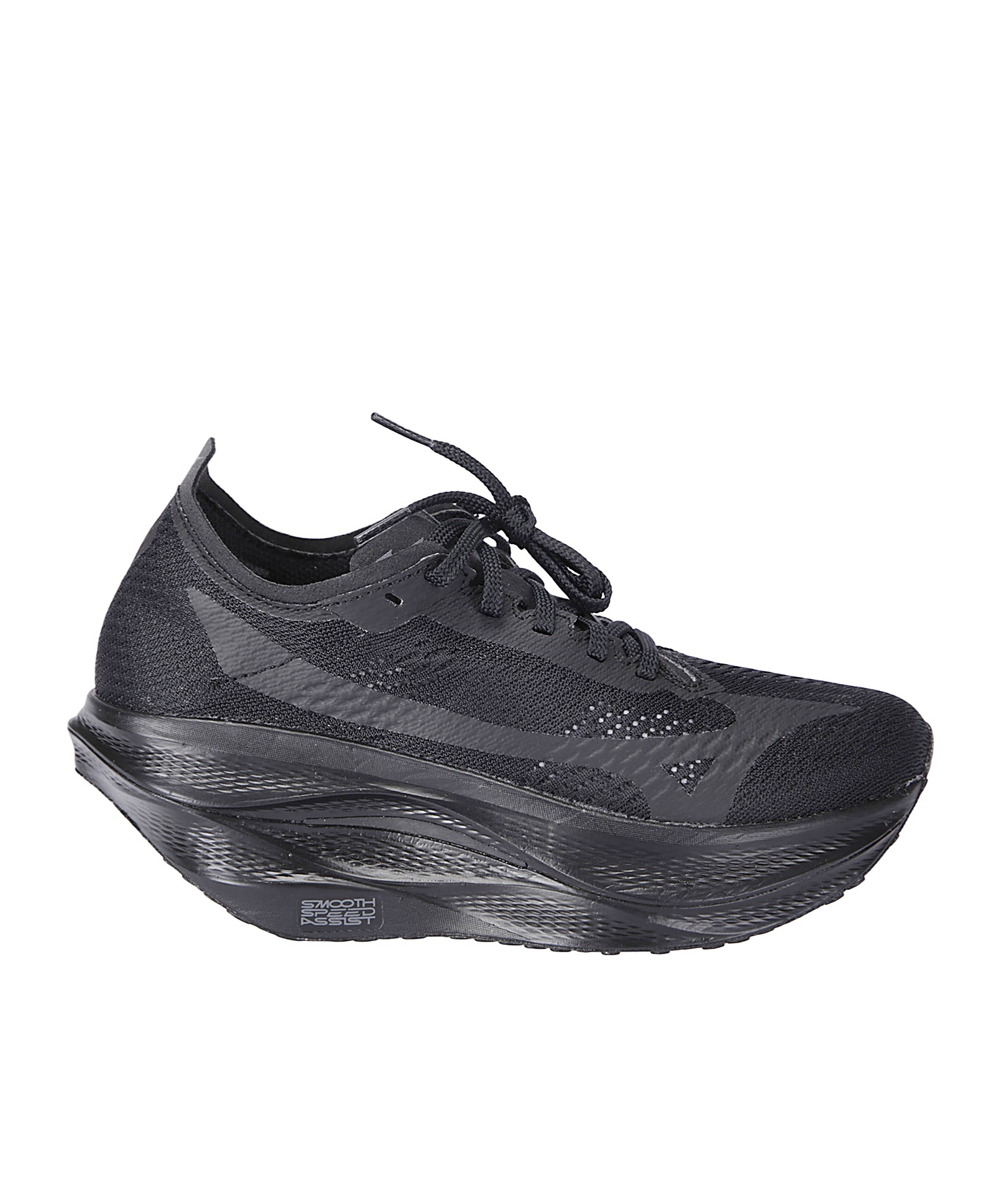 Comme Des Garçons Laced Access Sneakers In Black