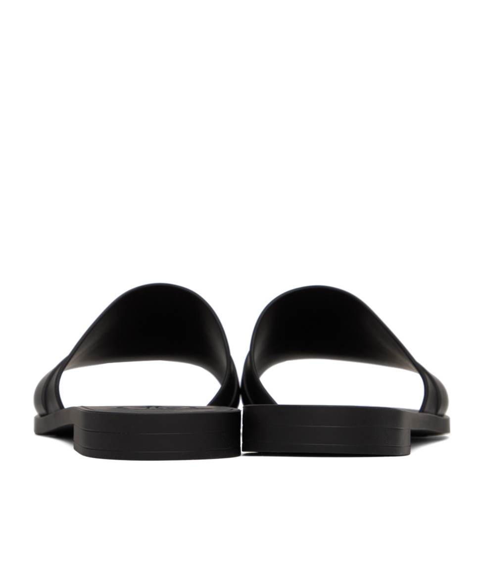 Moncler Mon Slides In Black