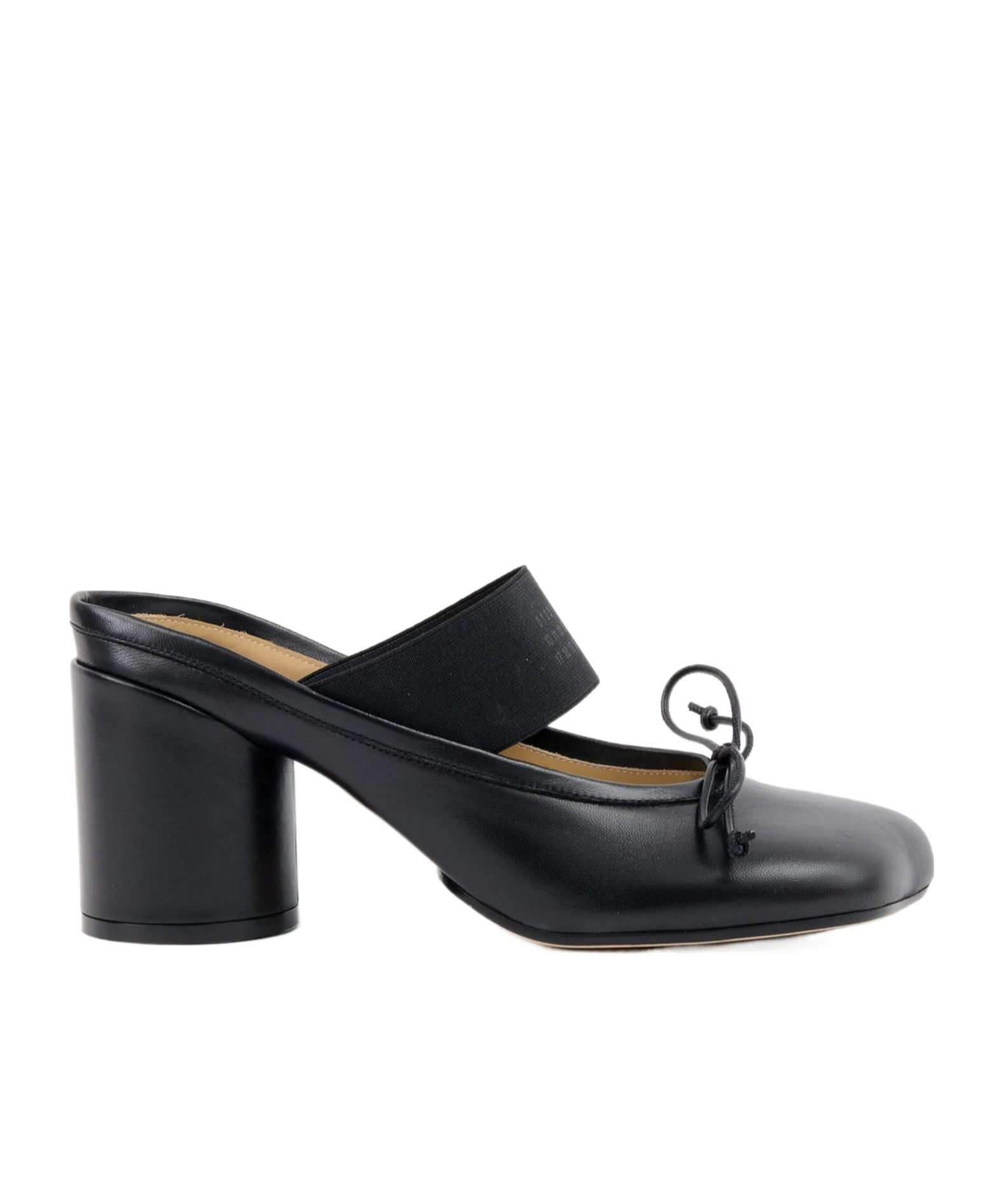 Mm6 Maison Margiela 70mm Logo-elastic Ballet Mules
