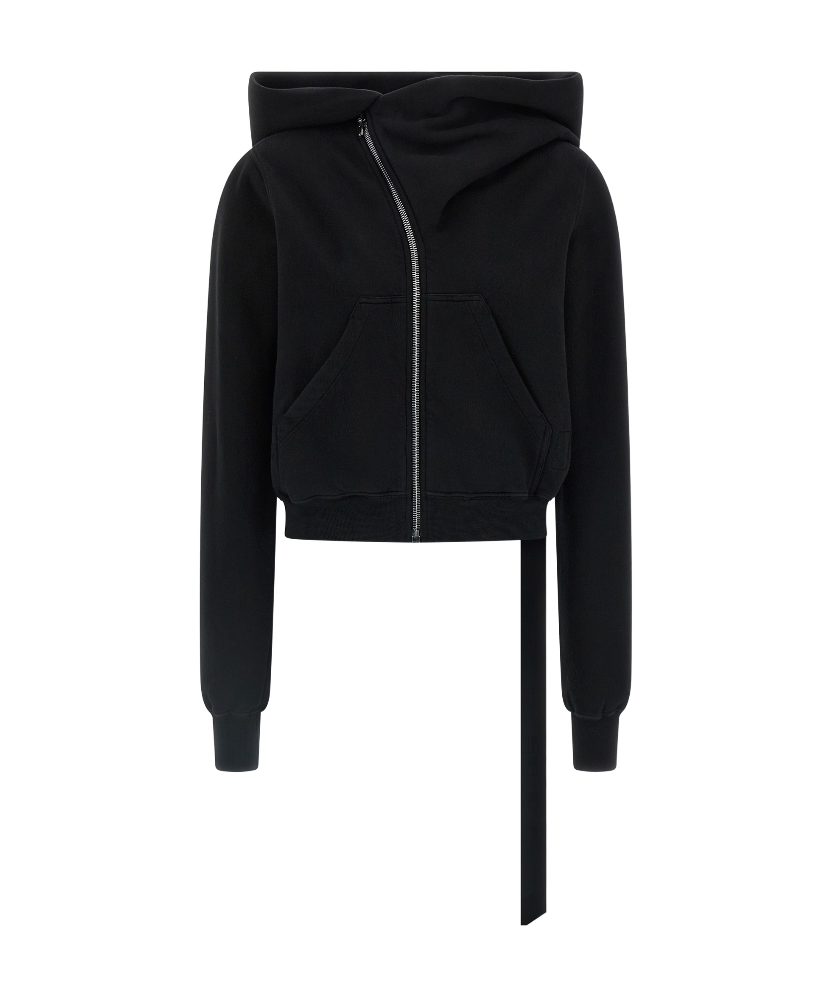 Rick Owens Drkshdw Black Hollywood Mountain Sweatshirt In Black