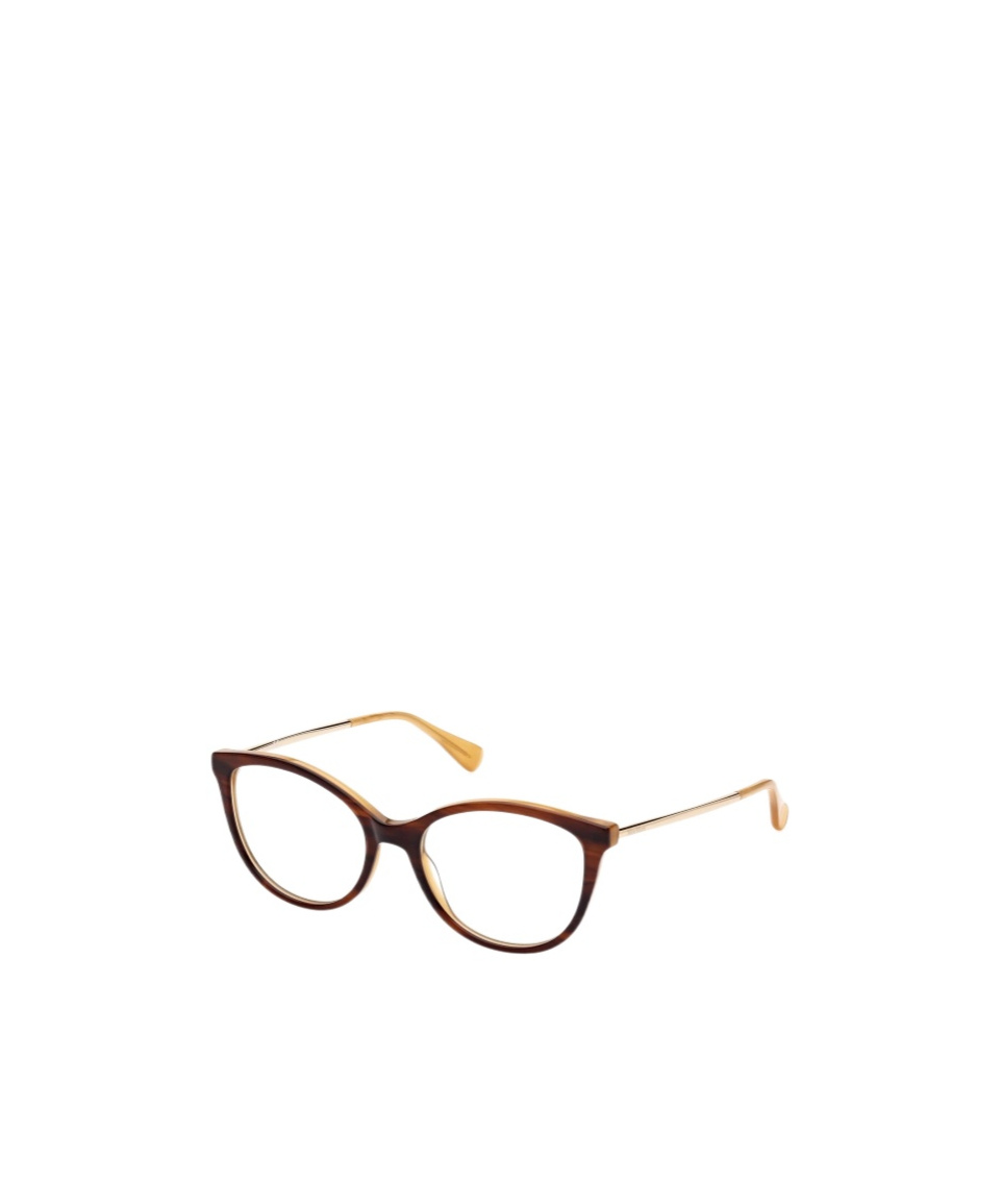 Max Mara Wayfarer-frame Optical Glasses In Nude