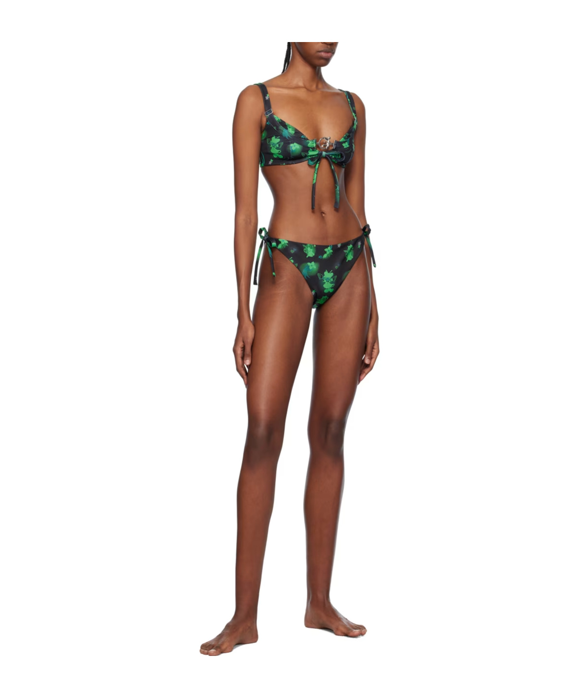 Chopova Lowena Suski Bikini In Brown