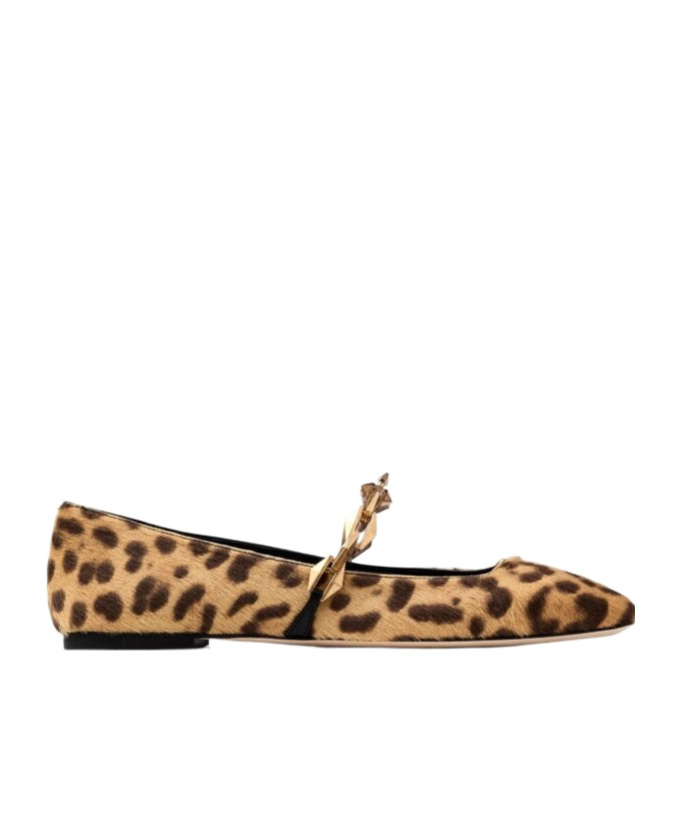 Jimmy Choo Round Toe Ballet Shoes