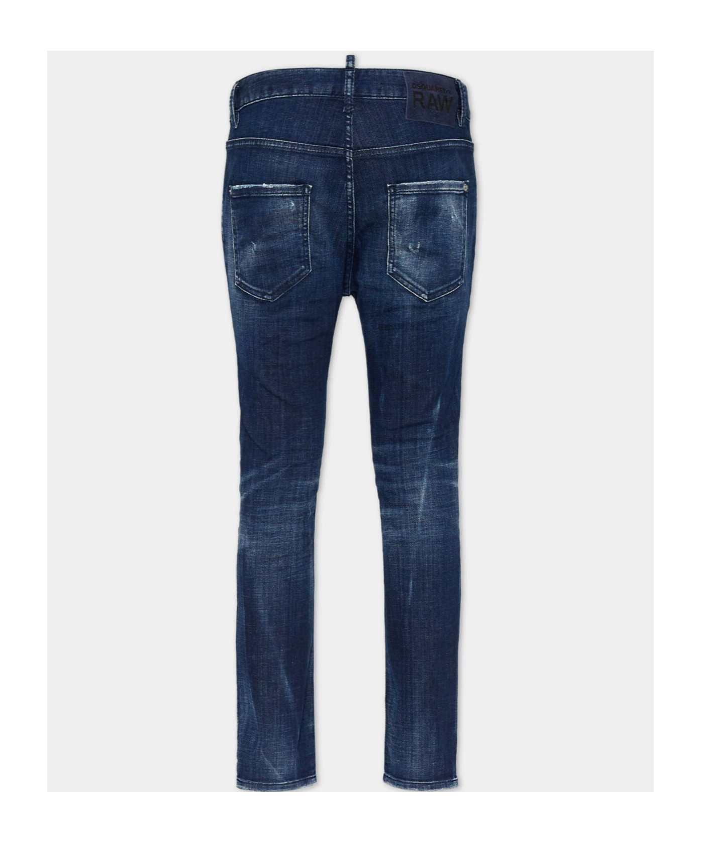 Shop Dsquared2 Jennifer Mid-rise Jeans In Blue
