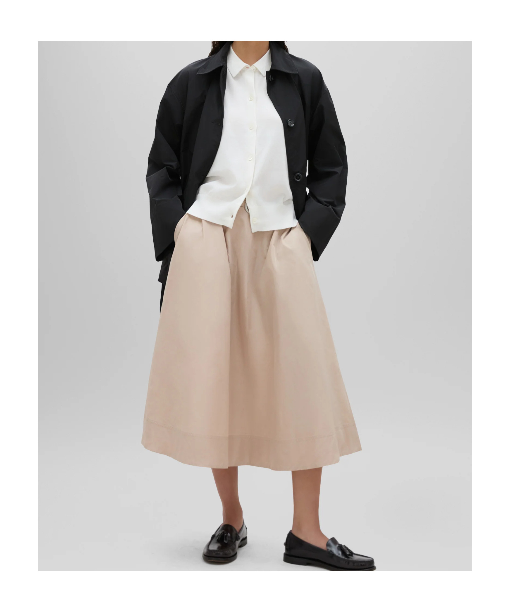 Shop Aspesi Cotton, Silk And Linen-blend Polo-style Cardigan