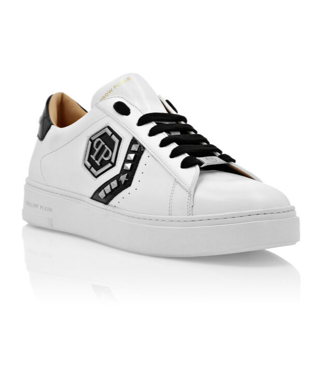 Philipp Plein Lo Top Sneakers In White