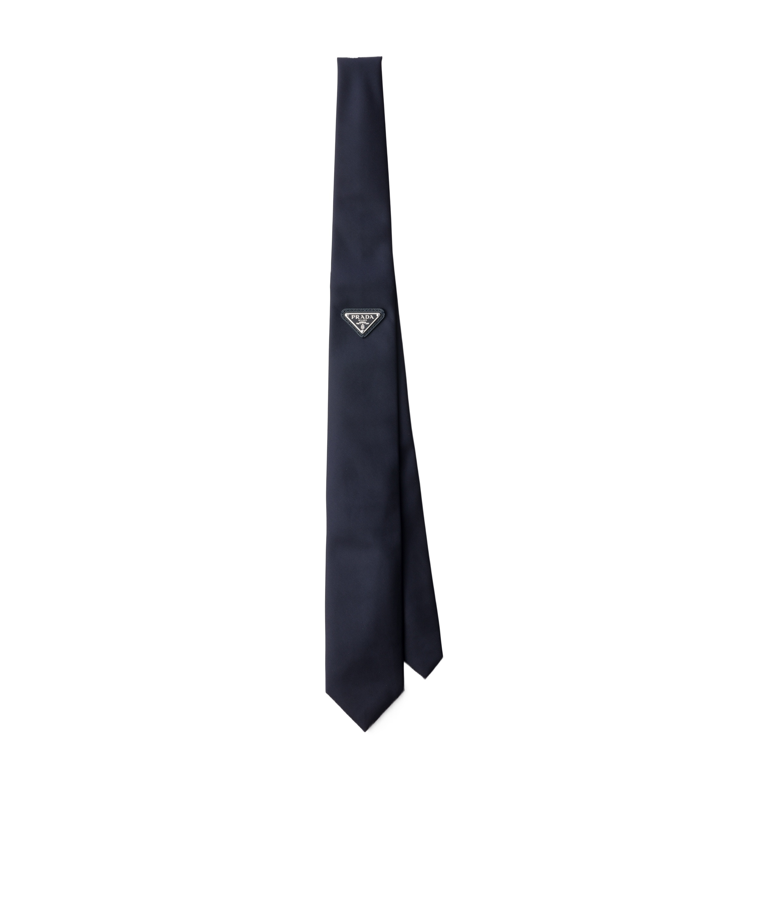 Prada Pointed Tie In Blue