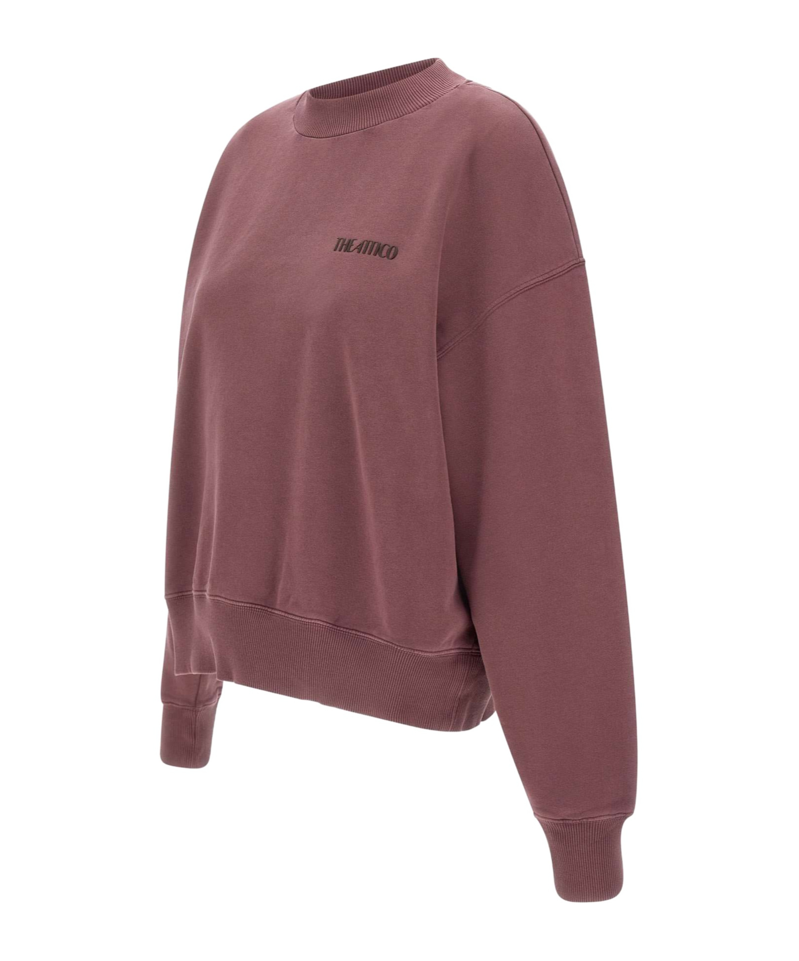 Attico Sweatshirt American Fleece Mauve Fade 863 In Red
