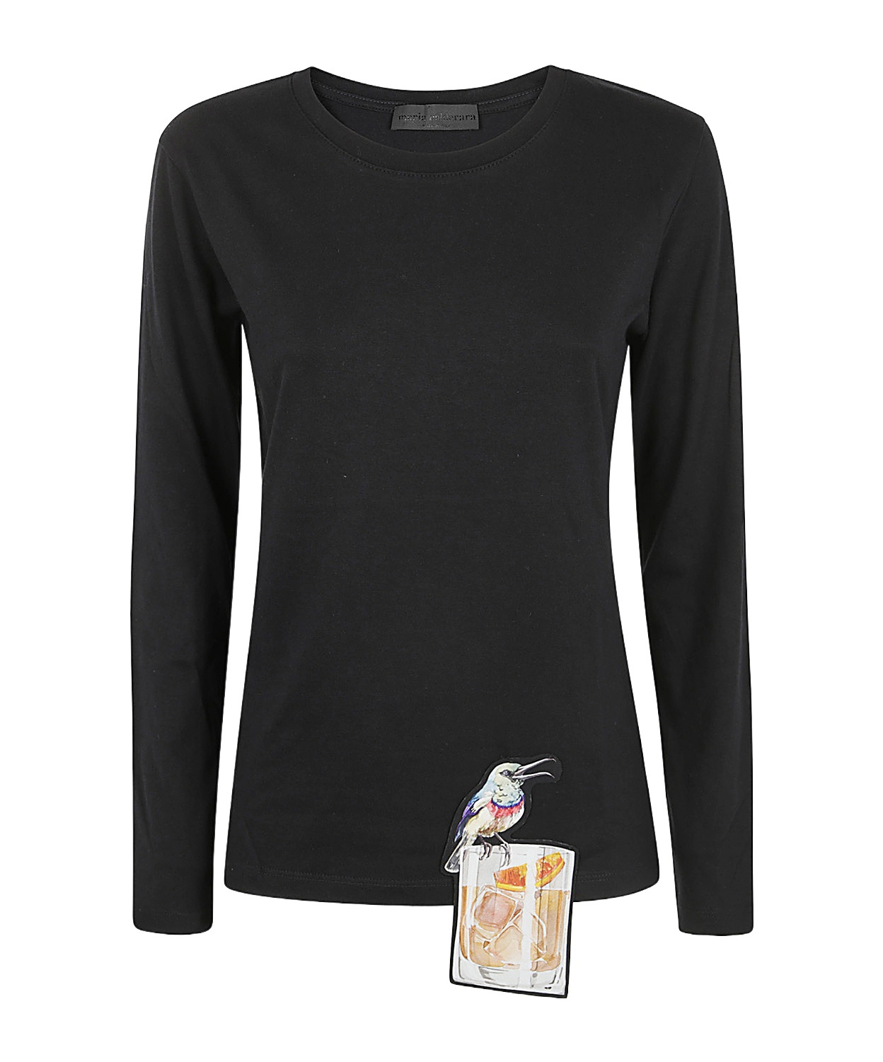 Maria Calderara T-shirt In Black