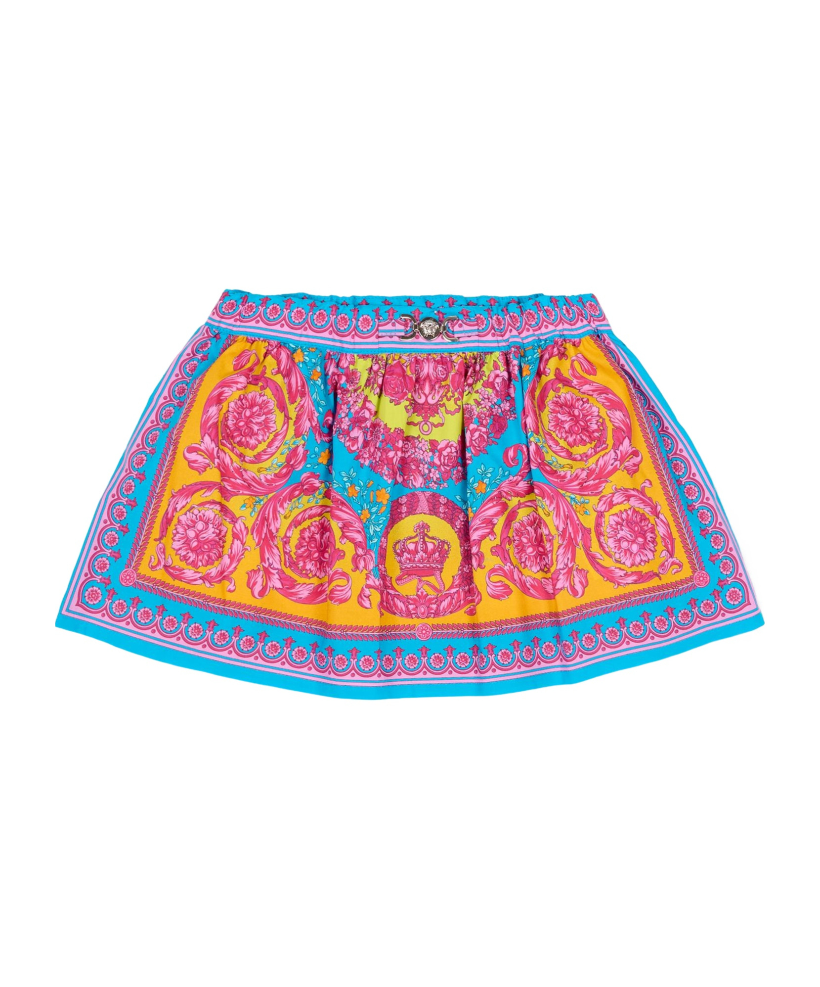 Versace Print Skirt In Multi
