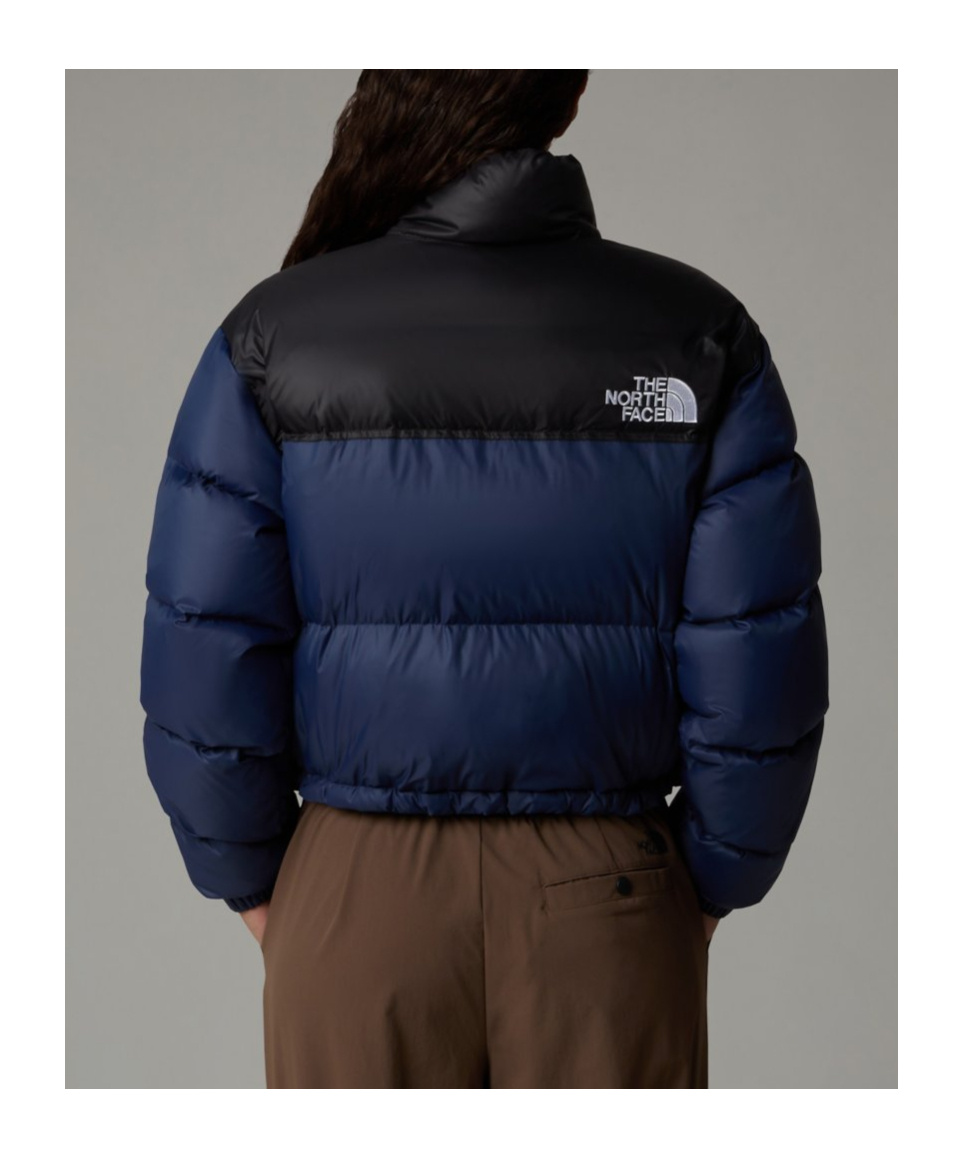 The North Face Nuptse Short Down Jacket In Black