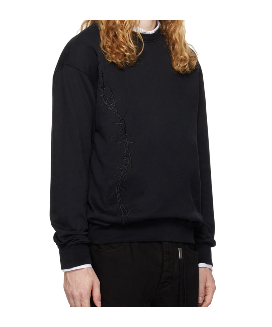 ANN DEMEULEMEESTER LONG-SLEEVED SWEATER 