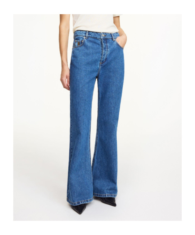 By Malene Birger Houston Organic Cotton Jeans In Blue