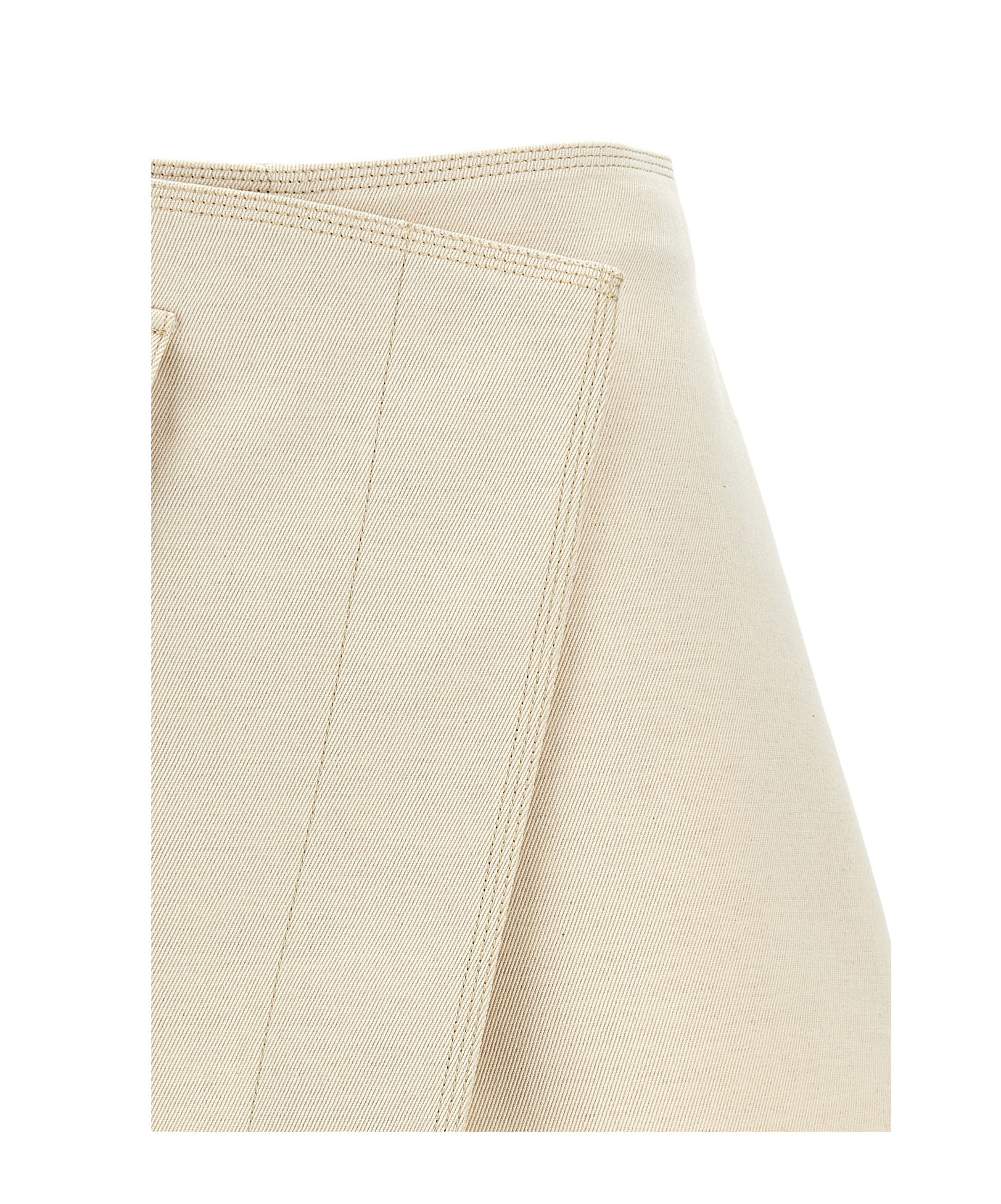 Philosophy Di Lorenzo Serafini Asymmetrical Shorts In Nude