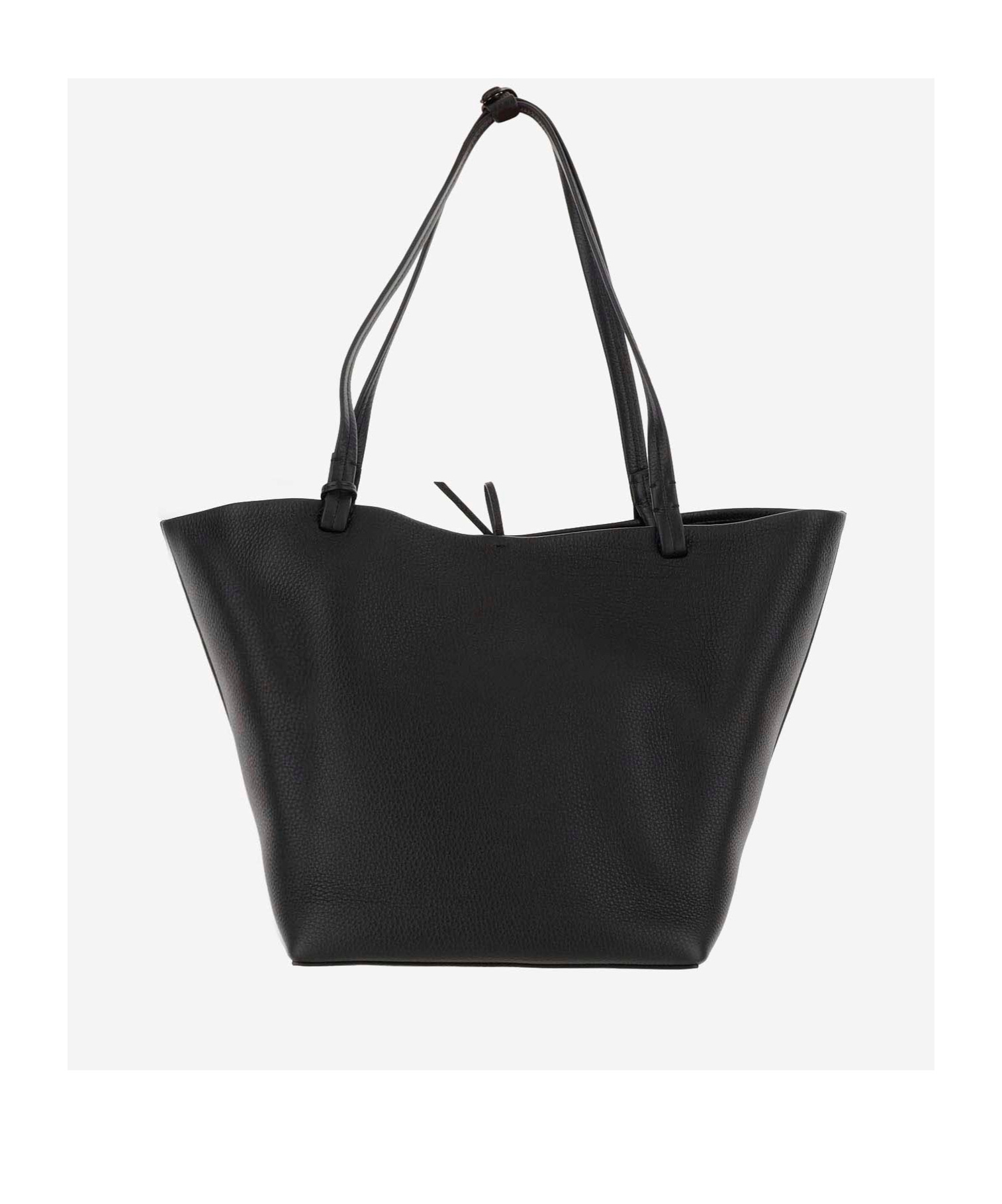 The Row Logo Shoulder Bag In Black