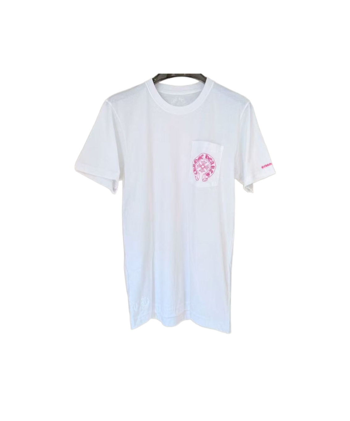 Chrome Hearts Short-sleeved Crew Neck T-shirt In White