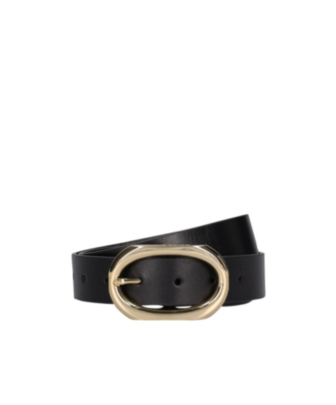 Anine Bing Signature Link Leather Belt