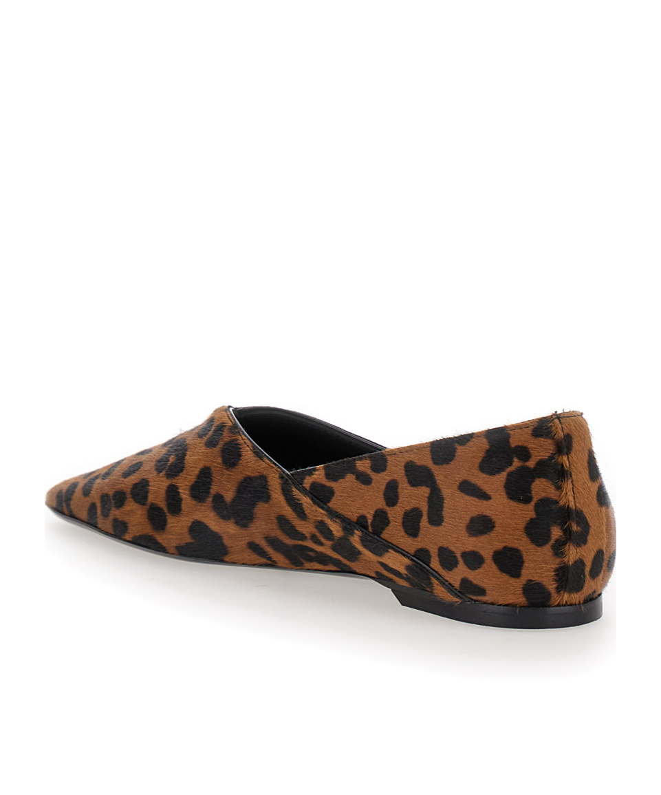 Totême Toteme Woman Ballet Flats Camel Size 8 Leather In Brown