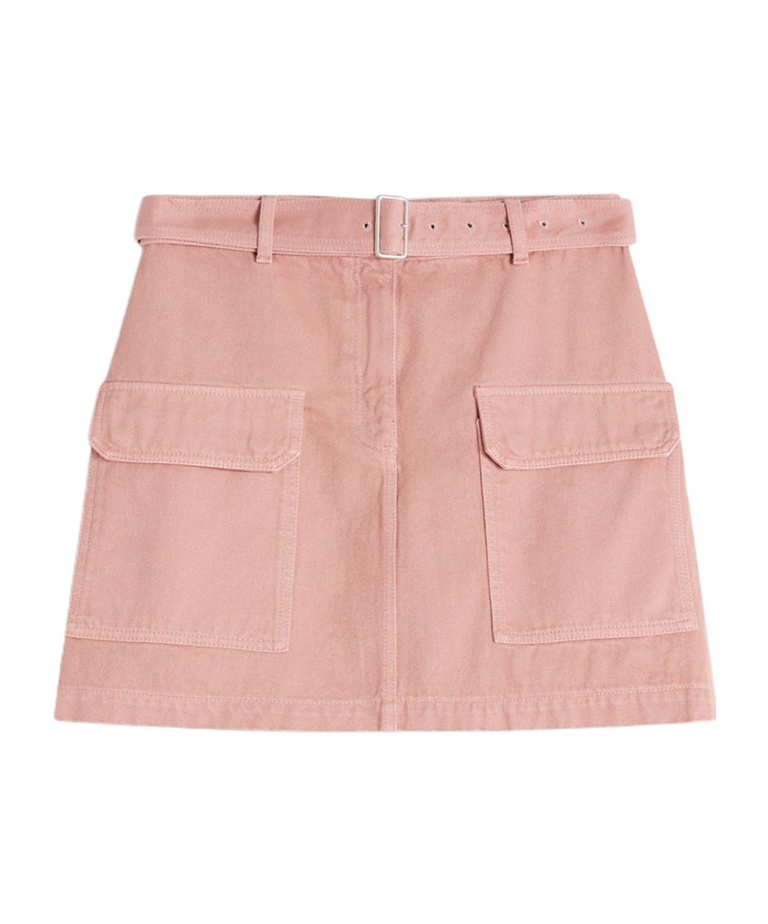 MAISON KITSUNÉ BELTED UTILITY MINI SKIRT