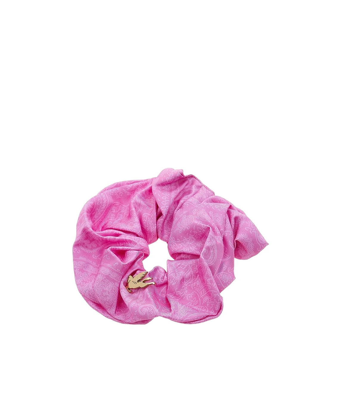 Etro Logo Hair Ring In Pink