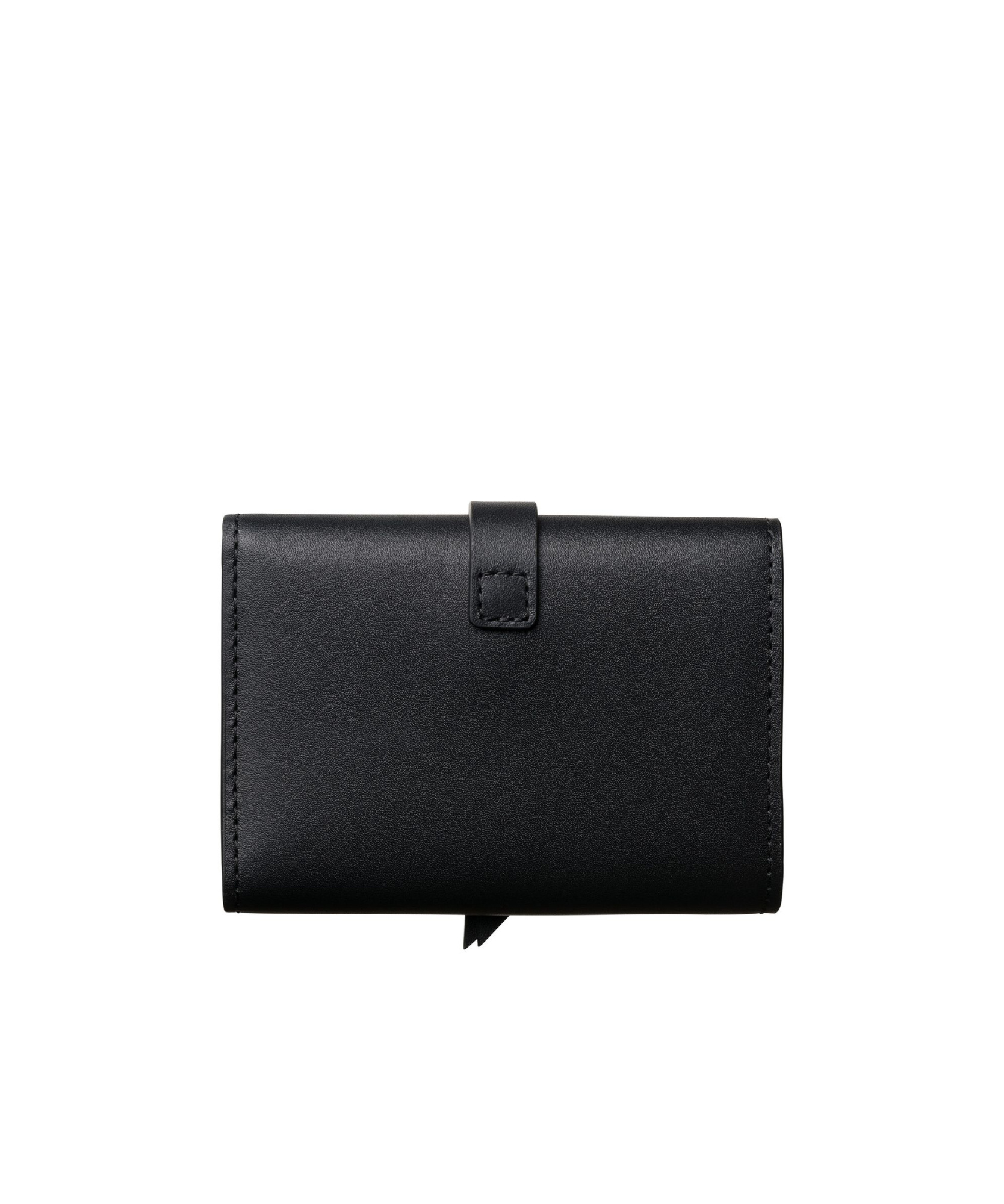 Apc Noa Tri-fold Leather Wallet In Black